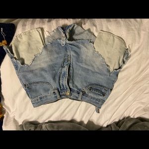 Jean shorts